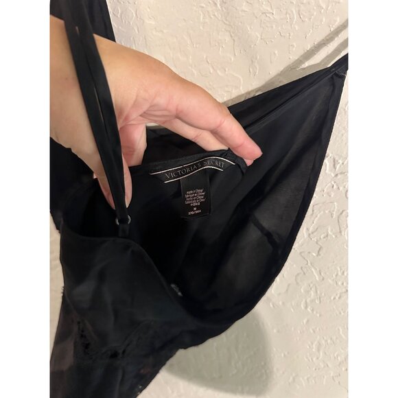 Victoria’s Secret Floral & Lace Vintage Slip Négligée - Picture 12 of 13